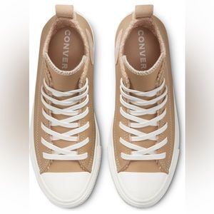 Leather High Top Converse
